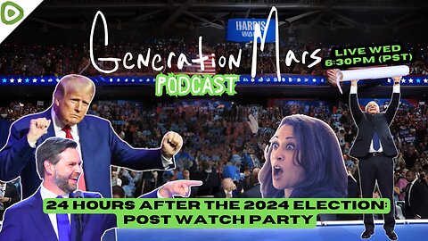 Post Election Celebration with PATRIOTS - GMP LIVE Wed 6:30pm(pst)/9:30pm(est)