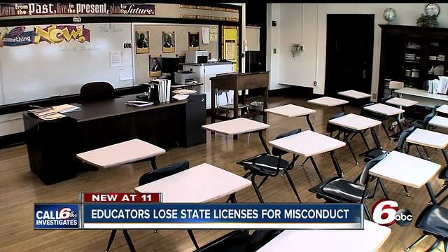 Teachers who lose their licenses for misconduct with children can often still work with kids