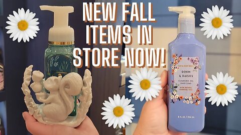 SAS DAY 25 | *NEW FALL ITEMS! * | BATH & BODYWORKS | STORE WALK THRU! | #candles #bathandbodyworks