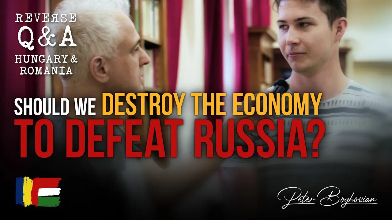 Should we sacrifice the economy for SANCTIONS against RUSSIA?