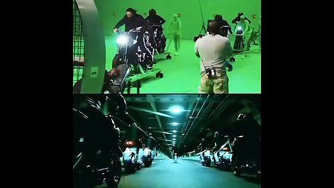 Behind the scenes of John Wick's intense bike fight sequence