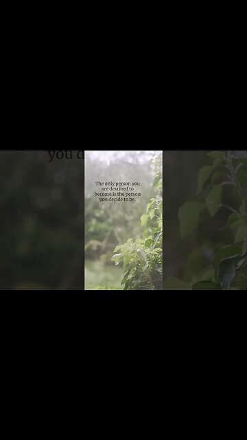 "Choose Your Destiny: An Uplifting Quote