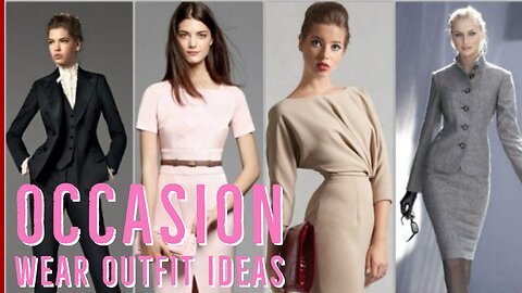 Occasion Wear Outfit Ideas / Lookbook