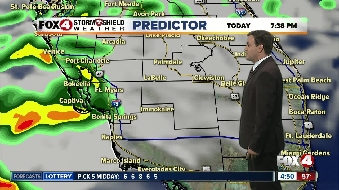 Forecast: A cool start to the day with a few showers this evening