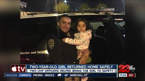 CHP: Abducted Modesto toddler found unharmed in Kern County