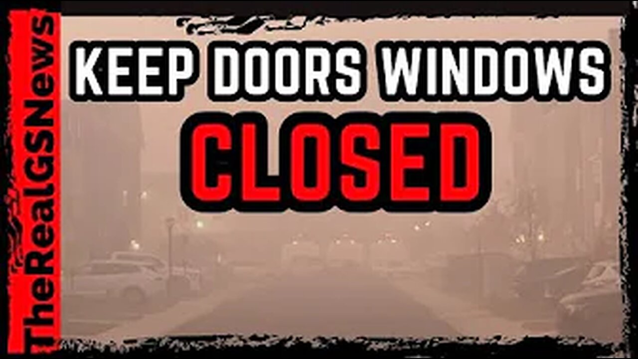 "STAY INSIDE" ⛔️ Public Service ANNOUNCEMENT - People reporting HEADACHES - CLOSE DOORS & WINDOWS