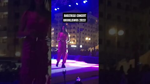 Η Αναστασία με χαιρέτησε σαν ήταν στην σκηνή! 👋 #anastasia #cyprus #shorts #shortsvideo