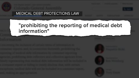 Medical debt? Colorado law says it can't go on your credit report