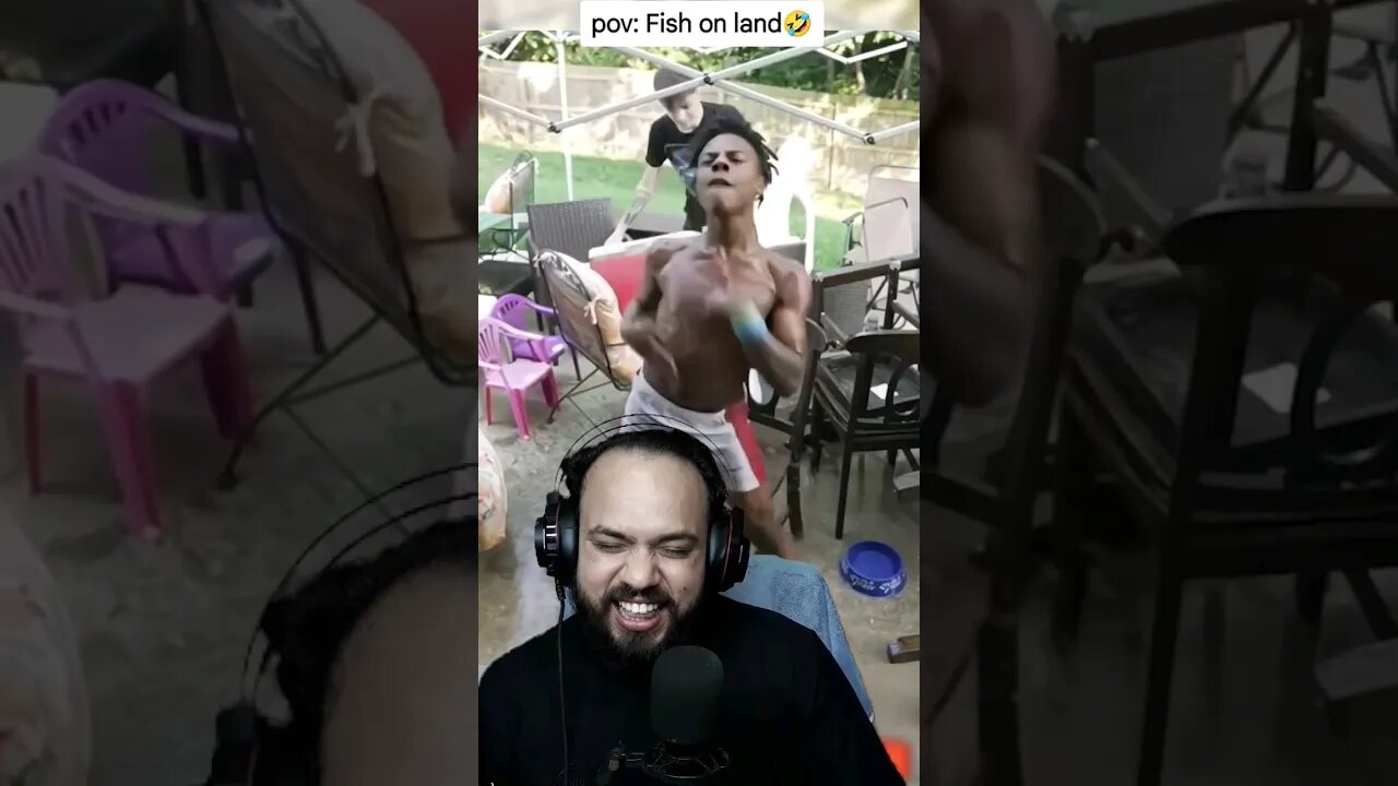 Fish On Land😂🤣