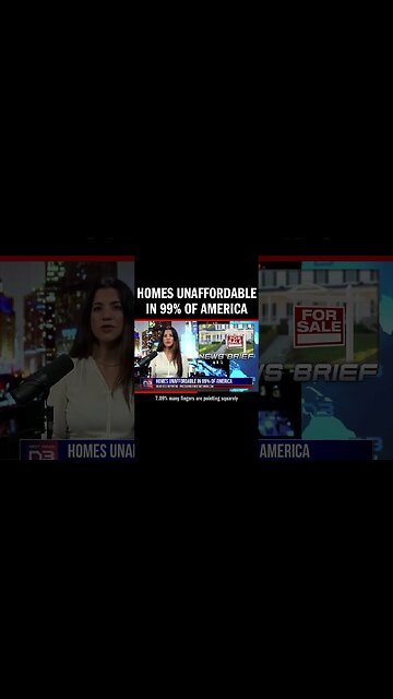 Unaffordable America: 99% can't buy a home; mortgage rates hit 7.09%
