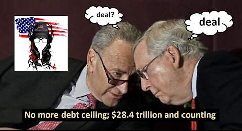 US Politicians make deal to endlessly print money creating endless debt; $28.4 trillion so far