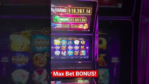 Hold Onto Your Hat MAX BET Bonus! Midday Bonus Video #shorts