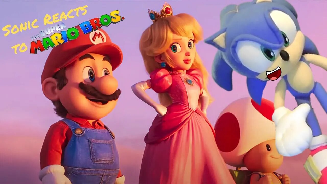 Sonic Reacts To The Mario Movie Trailer #2