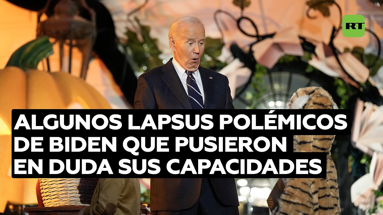 Repasamos algunos lapsus polémicos de Biden que pusieron en duda sus capacidades como presidente