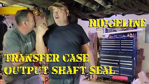 Honda Ridgeline Transfer Case Output Seal Replacement