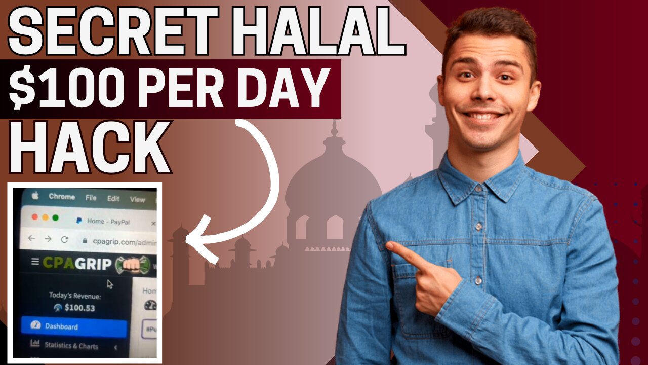 Halal Way To Make $100/Day (NO QUICK MONEY) | CPA Marketing For Beginners