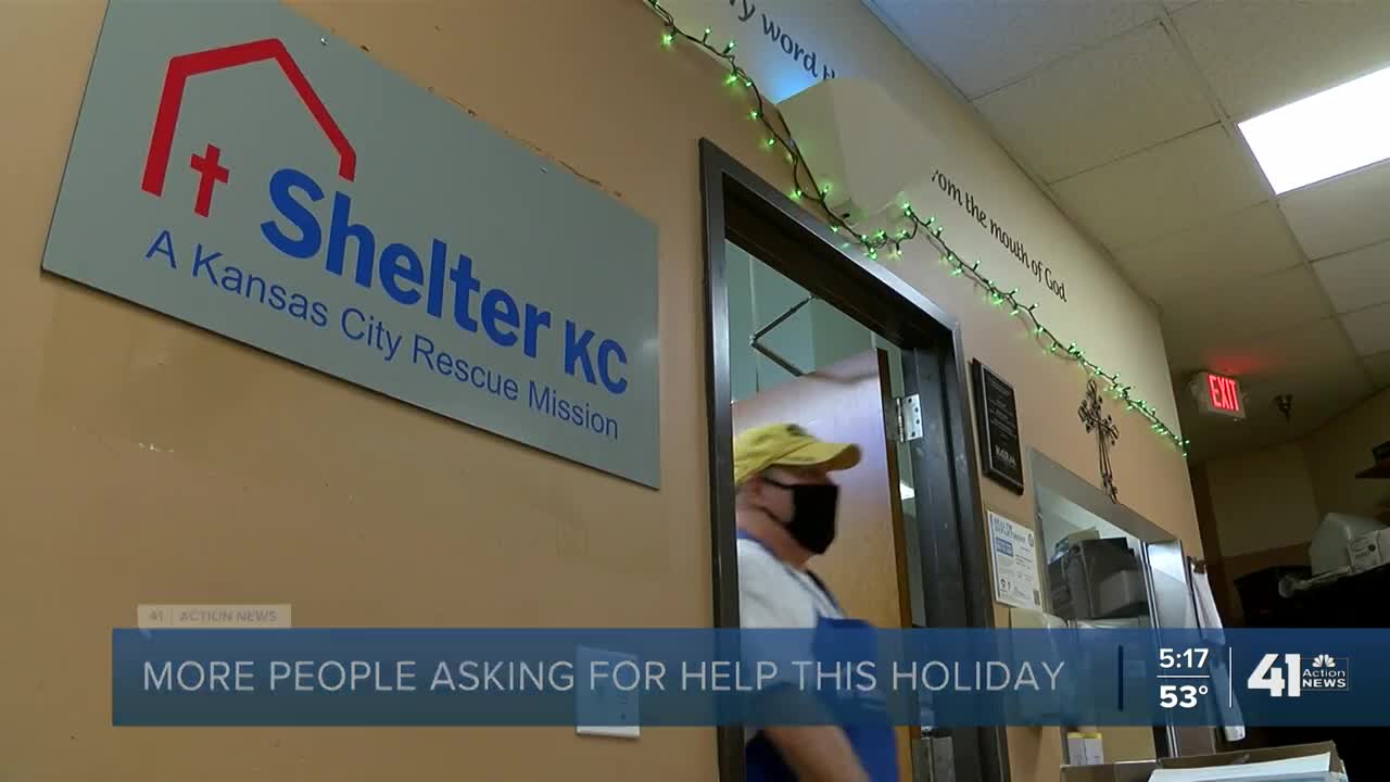 Shelter KC sees increased demand for Thanksgiving meals