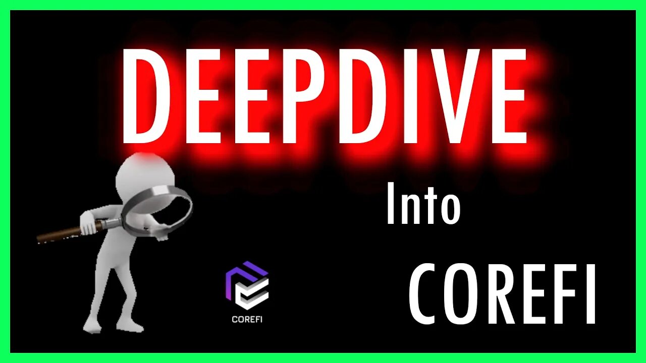 DEEPDIVE into Core Finance Fair Launch Presale!