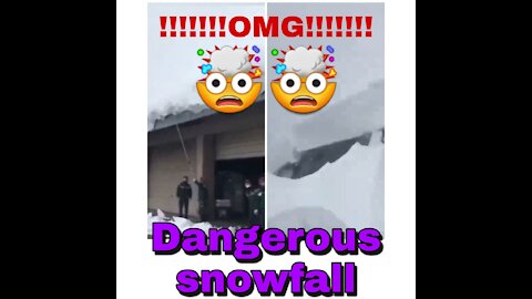 DANGEROUS SNOWFALL!!!!!!!1