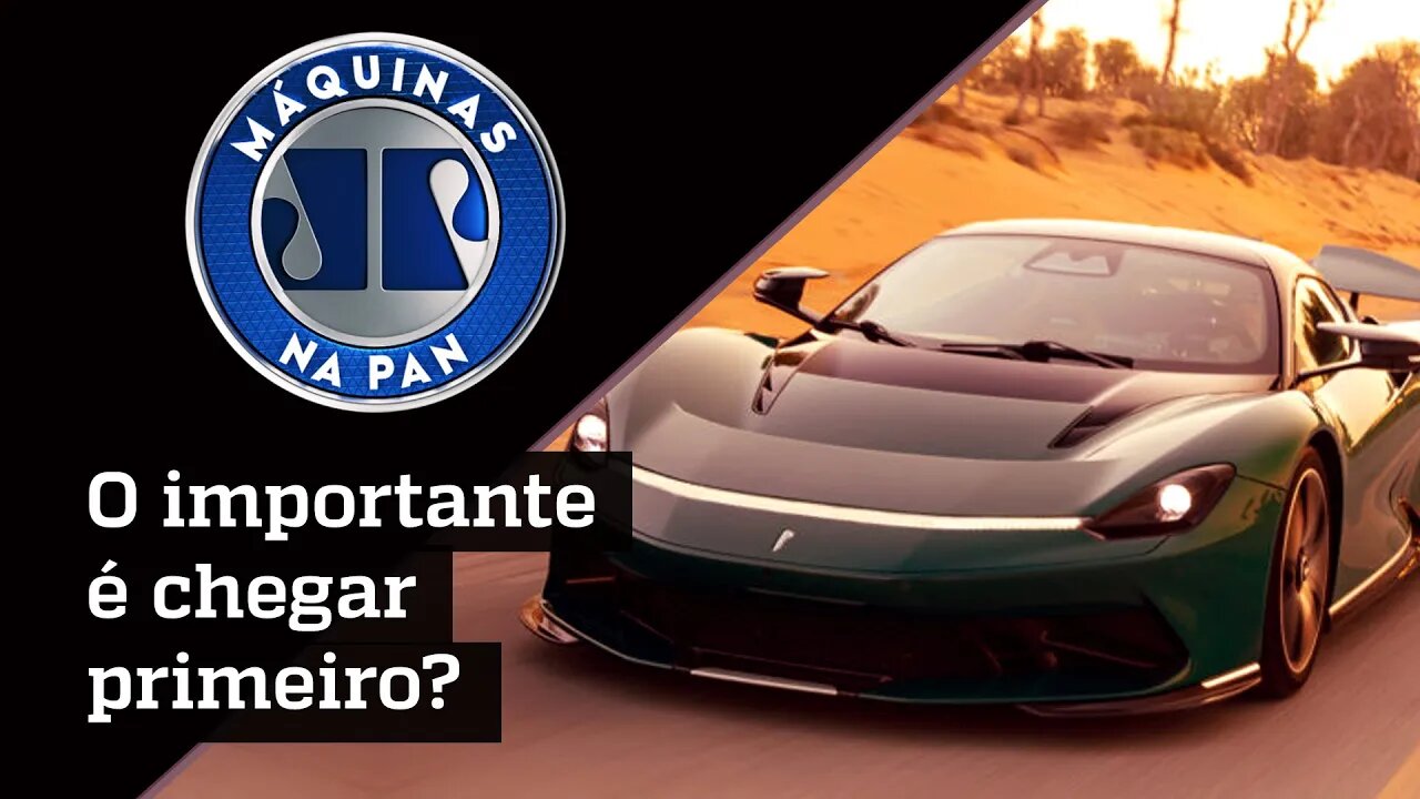 Pininfarina Battista e Kawasaki Ninja HR2, carro e moto mais rápidos do mundo | MÁQUINAS NA PAN