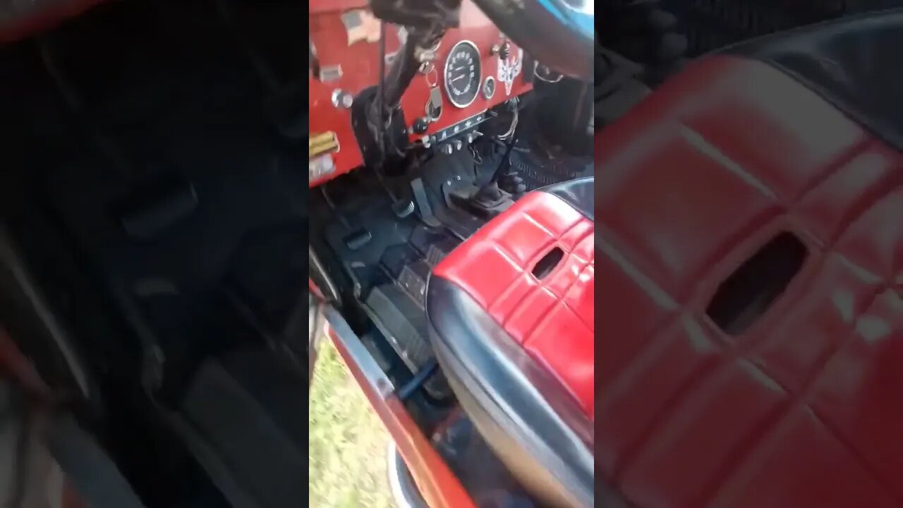 firing up the jeep