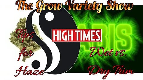 10 Tips for Growing Haze & Wet vs Dry trimming @hightimes (The Grow Variety Show ep.226)