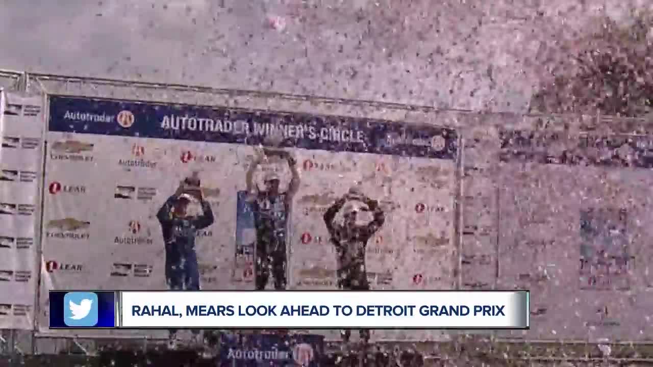 Graham Rahal, Rick Mears look ahead to Detroit Grand Prix