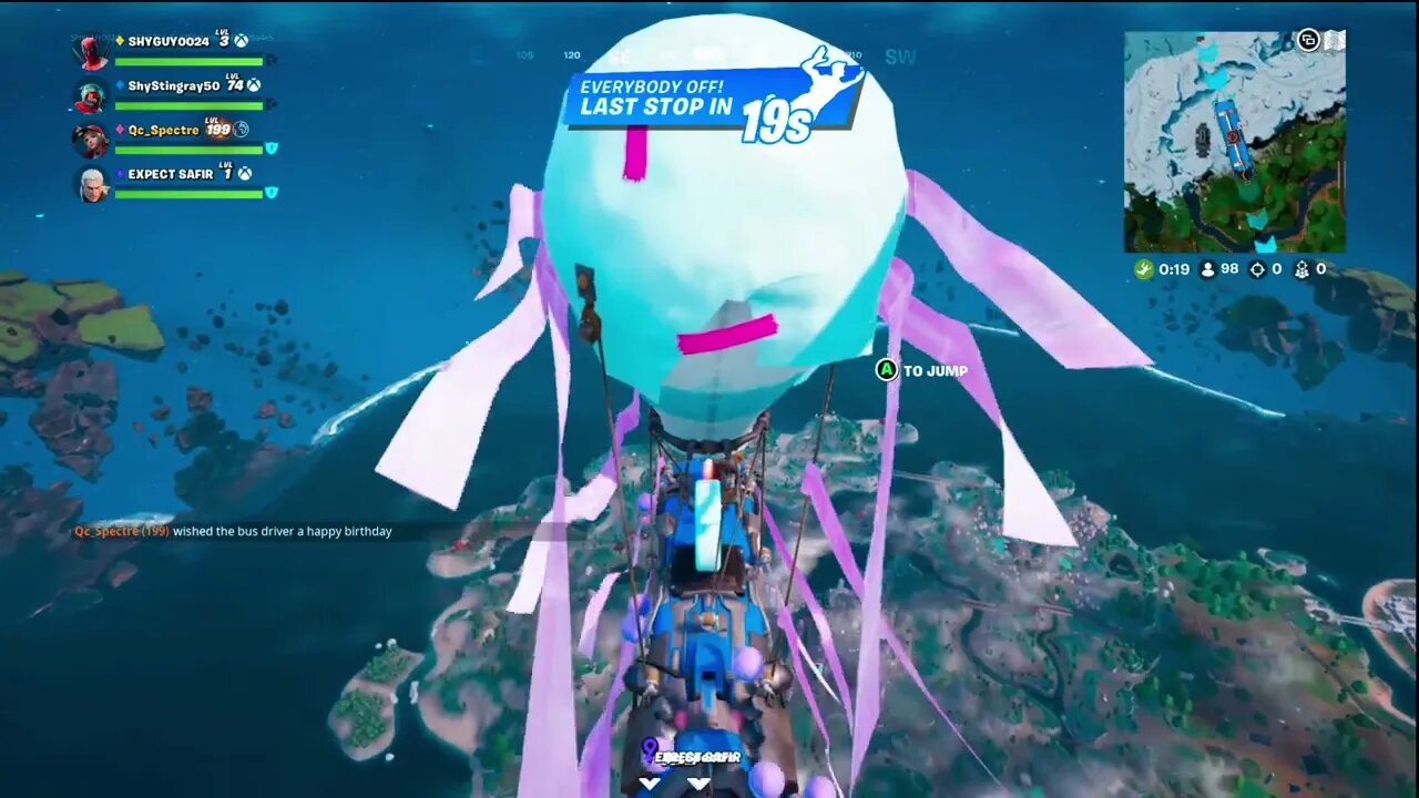 Fortnite Zero Build - Squads