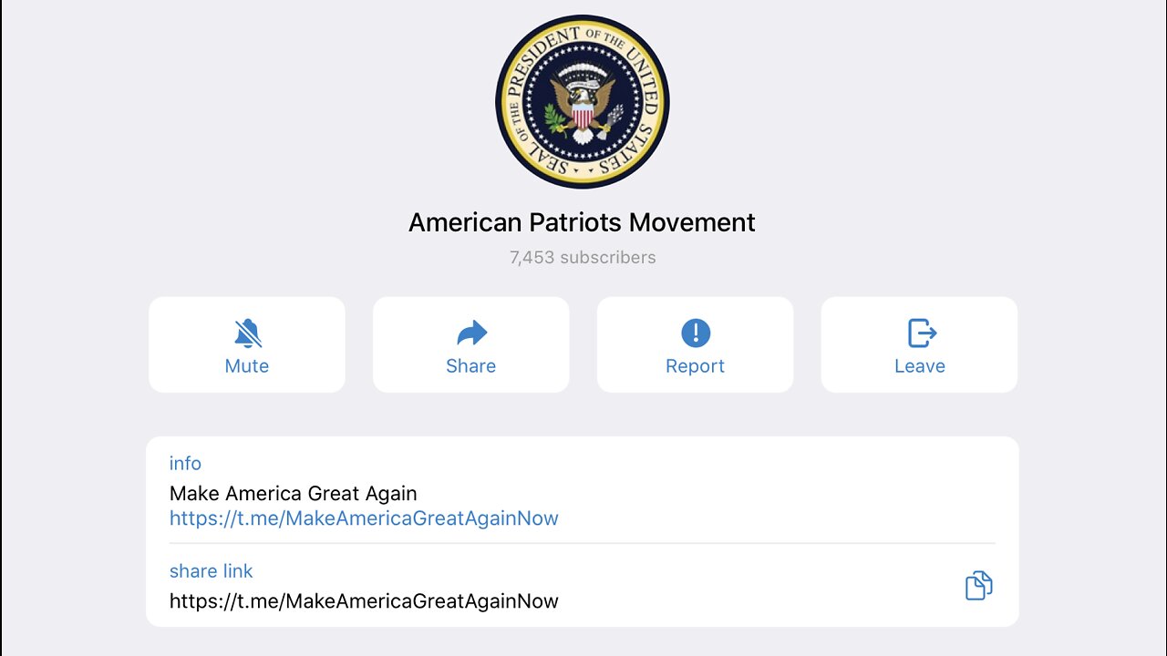 American Patriots Movement's YOU TUBE PAGE SHUT DOWN