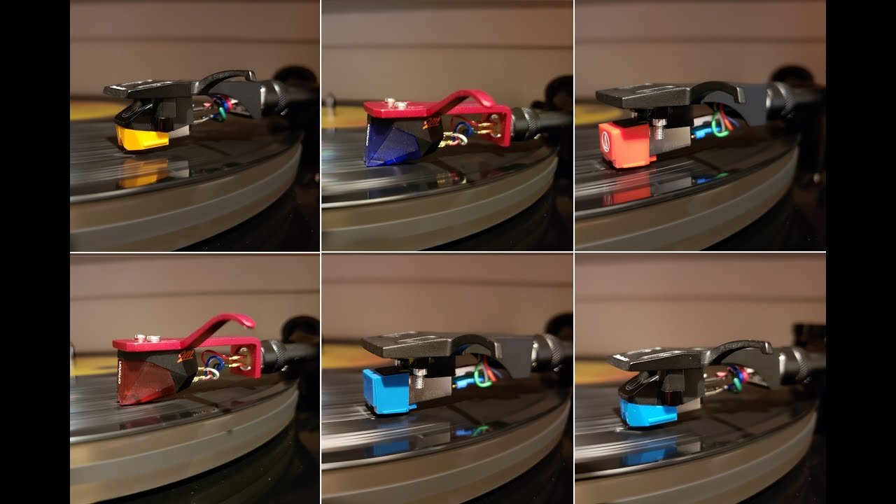 vs Ortofon 2M Red, Audio-Technica AT-VM95EN, AT91R, 2M Blue, ATVM95S, AT100E, LP Gear ATN3600DLXVL