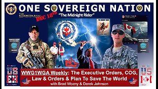 WWG1WGA: 1 Sovereign MAGA Nation Rising as Canada Corp [DS] Rain Havoc! Derek Johnson & Brad Wozny