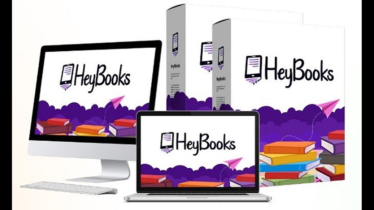 HeyBooks – The more you publish, the more you can earn - 100% Passive Income