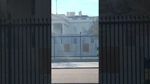 1/12/22 Nancy Drew in DC- Live Video 2- Peek at the WH Today.