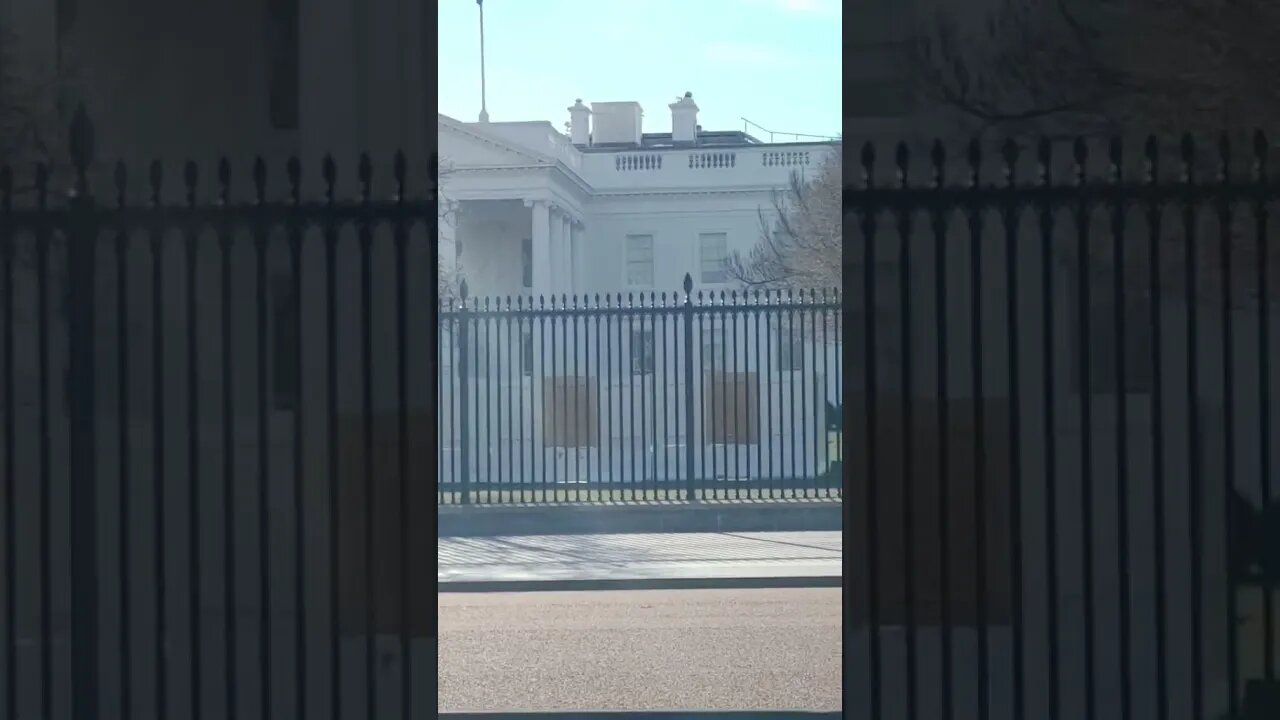 1/12/22 Nancy Drew in DC- Live Video 2- Peek at the WH Today.
