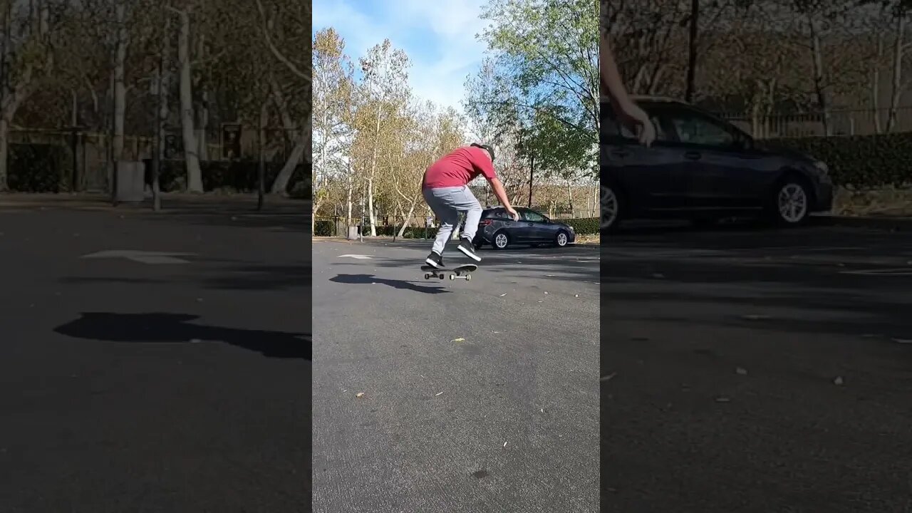 Frontside shuv #poser #skateboarding #shorts #shuvit #frontside #sk8 #skate #skaterboi