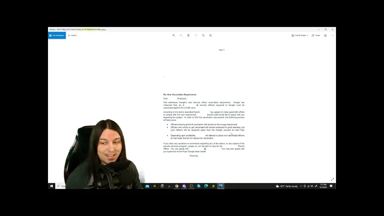 Google FIRED Me Over Vax Mandate