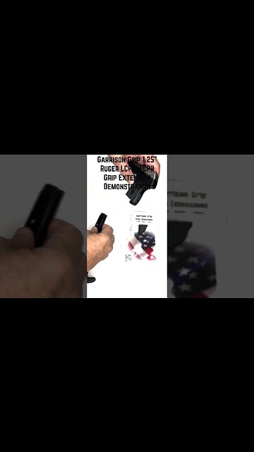 Small gun, big control! Discover the Garrison Grip Extension for the Ruger LCP!