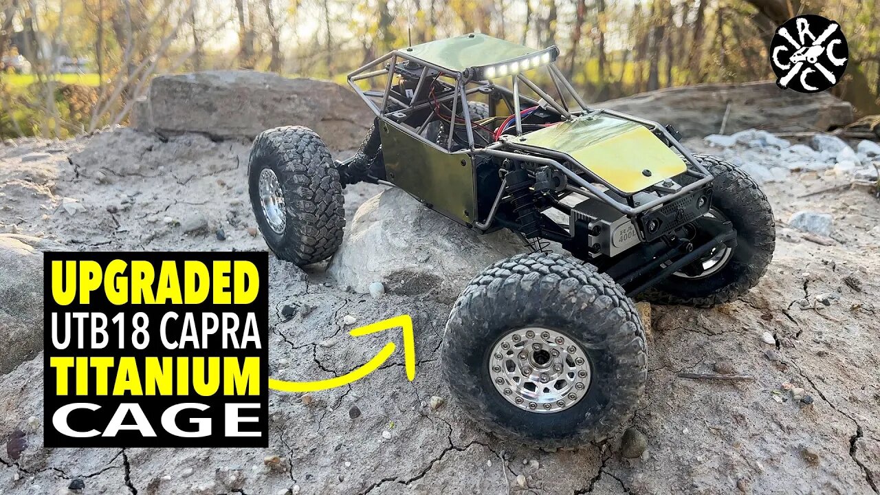 Axial Capra UTB18 Gets Serious Upgrades! Check out this Titanium Cage