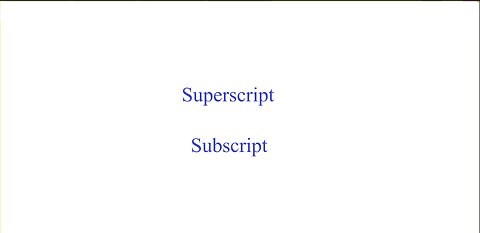 What Is A Superscript? What Is A Subscript?