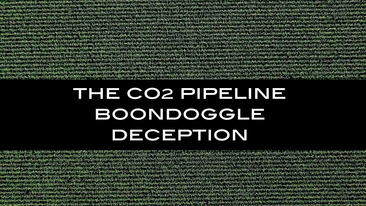 The CO2 Pipeline Boondoggle Deception