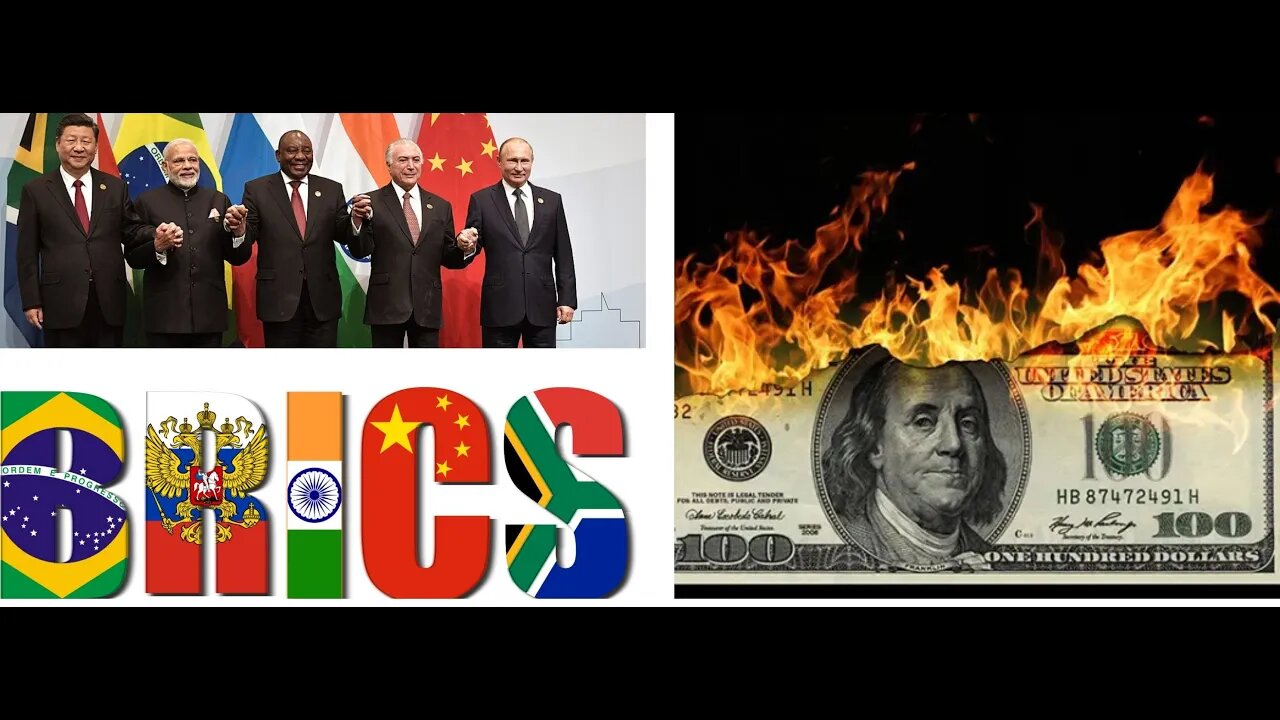 BRICS launches a new digital currency the american dollar is burning ⁠⁠#brics