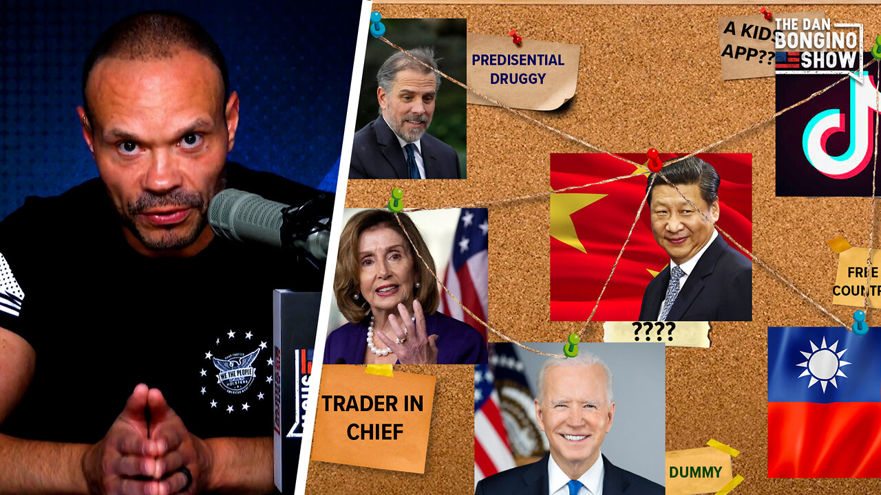 Bongino Breaks Down The Secret Connections Between Hunter, TikTok, Pelosi and The CCP