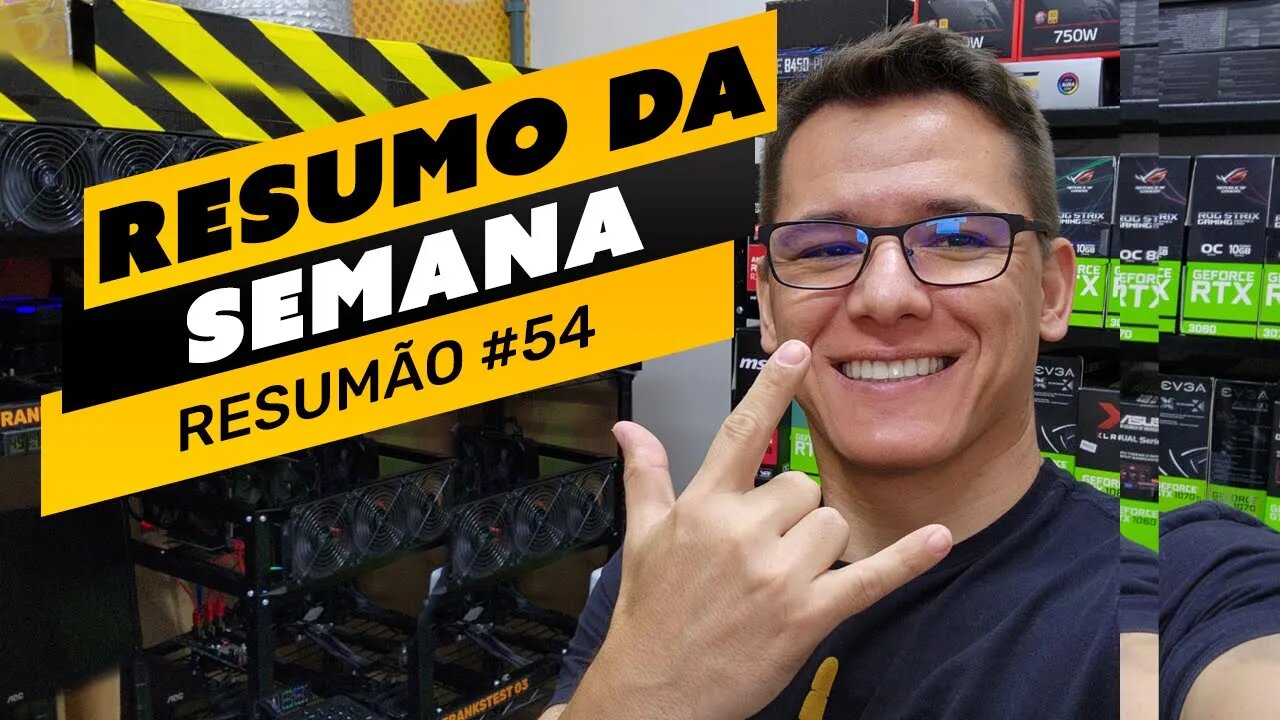 ⛏️🤟🏻 RESUMO DA SEMANA #54 | POOL FALINDO | BACKUP DE WALLET | RENTABILIDADE | DIFICULDADE DE REDE