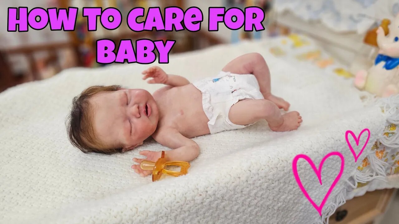 Morning Routine FAKE Reborn Silicone Baby| HOW TO Take Care of Silicone Baby| nlovewithreborn..