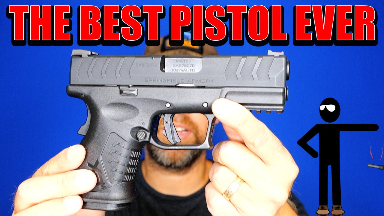 ♠️ 10 REASONS WHY | IF you can only have ONE pistol | SPRINGFIELD ARMORY XD-M Elite 3.8 OSP 10mm 🏆