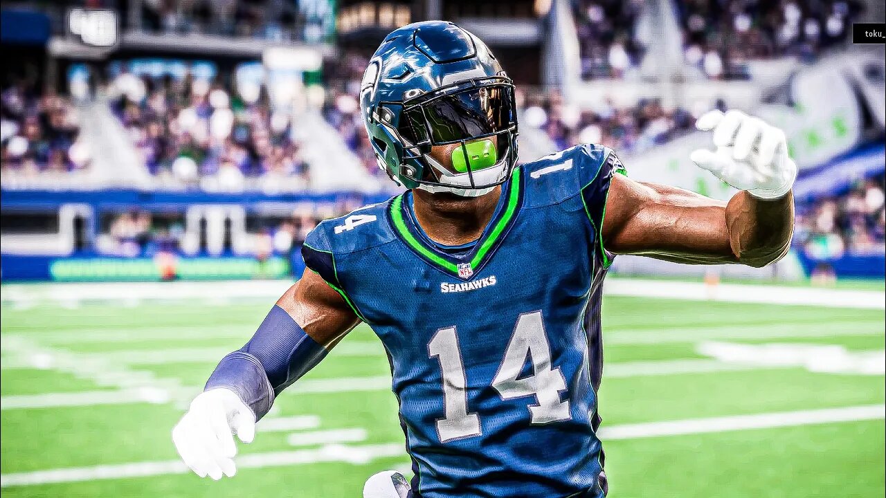 DK Metcalf is the king of Madden 23! Seahawks vs Bears!