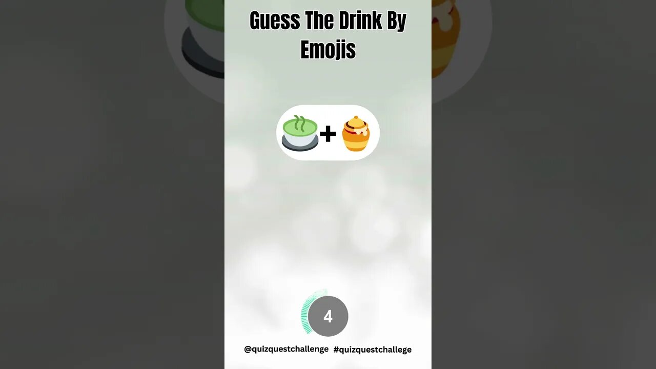 Guess the Drink by Emojis #shorts