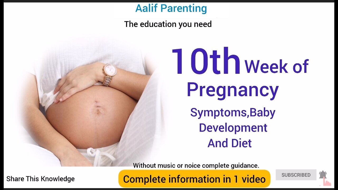 Tenth week of pregnancy.What to expect? Complete possible knowledge in 1 video #pregnant #pregnancy