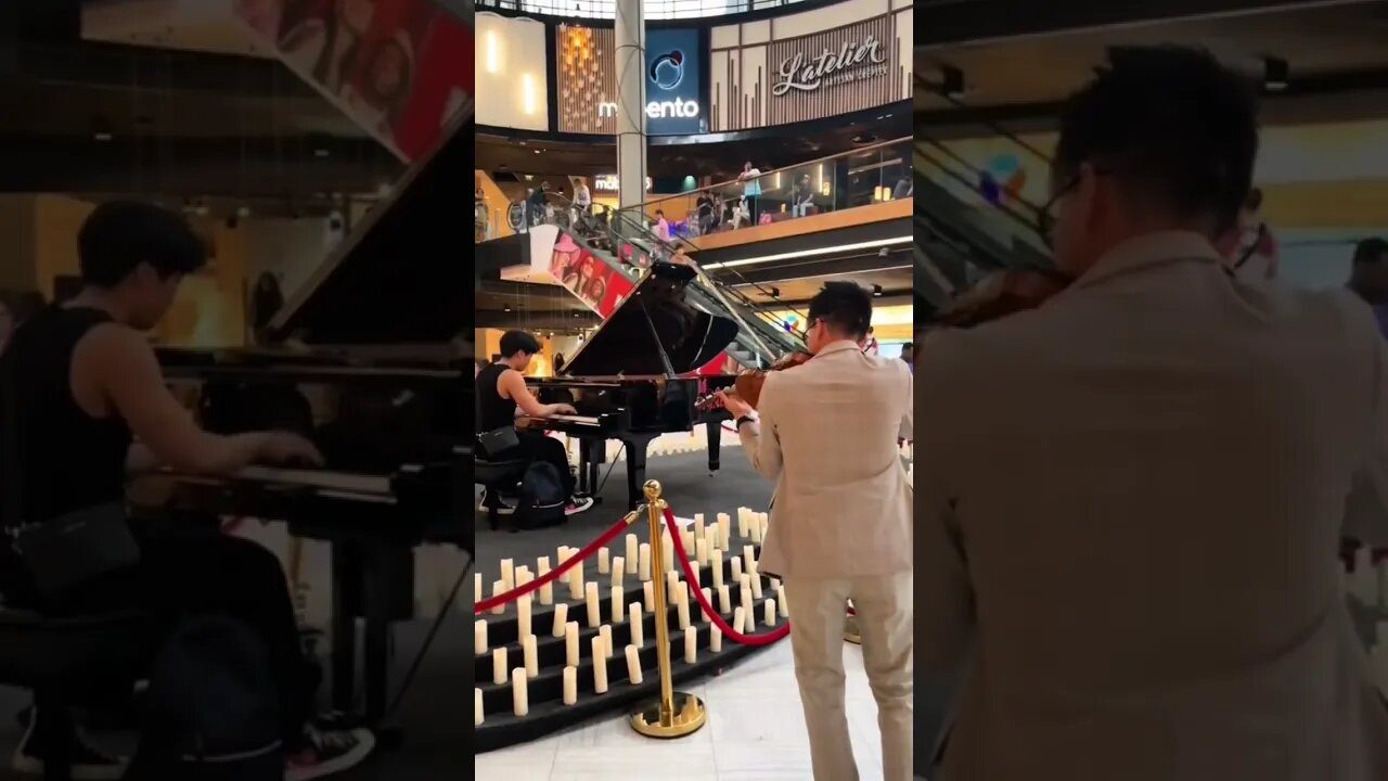 I can’t believe the violinist joined in (via: vantoan_) #music #piano #violin