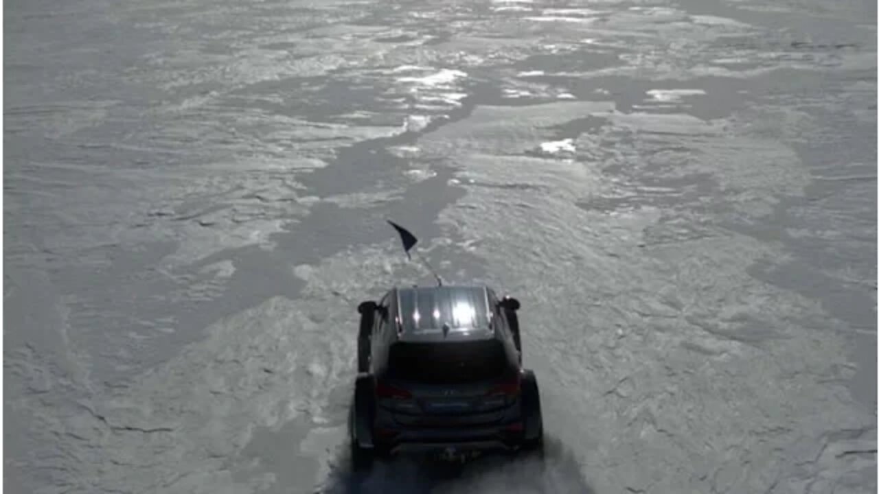 Hyundai Drives Over 3600 MIles Across Antarctica, Jeep Says What?